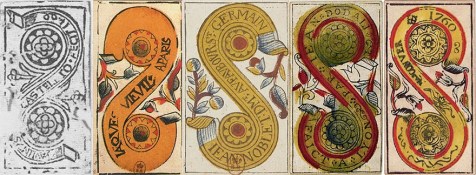 Deux de Deniers compared